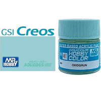 Mr Hobby H461 Aqueous Railway Colour Flat Oxide Green