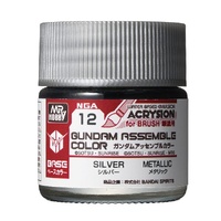 Mr Hobby NGA12 Gundam Assemble Colour 10ml Silver