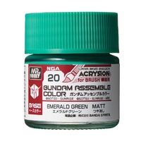 Mr Hobby NGA20 Gundam Assemble Colour 10ml Emerald Green