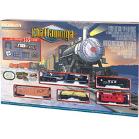 Bachmann 00626 Chattanooga Steam Engine Train Set Smoke & Light HO