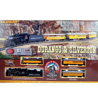 Bachmann Durango & Silverton 2-8-0 Steam (Train Set  HO)
