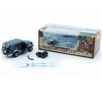 BM Creations 64B0365 Toyota Landcruiser LC76 Blue RHD  1/64