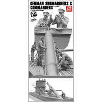 Border Model German Submariners & Commanders (loading) Resin  1/35