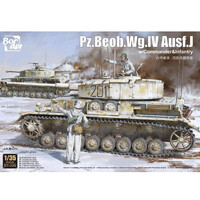 Border Model Panzer Beob WG. IV Ausf.J With Commander And Infantry  1/35