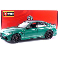 Burago 11048GRE 2022 Alfa Romeo Giulia GTA Montreal Green 1/18