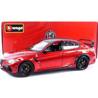 Burago 11049RED 2023 Alfa Romeo Giulia GTAM Competition Red  1/18