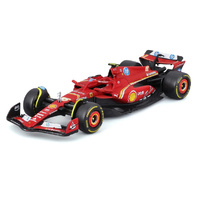 Burago 36844S 2024 F1 Ferrari SF-24 # 55 Sainz Italian GP 1/43