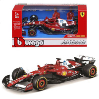 Burago 36853L 2025 Ferrari SF25 #16 Leclerc Without Helmet 1/43