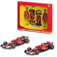 Burago 36856 2024 Ferrari SF-24 Leclerc/ Sainz 2 Piece Gift Set 1/43