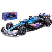 Burago 38072O BWT Alpine A523 F1 2023 #31 Estaban Ocon Without Helmet 1/43
