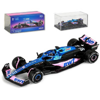 Burago 38073O 2023 F1 Renault Alpine A523 #31 Ocon With Helmet 1/43