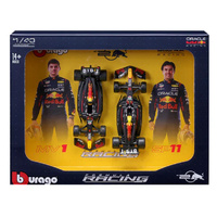 Burago 38099 F1 2 Piece Gift Set 2024 Red Bull Racing RB20 1/43