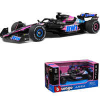 Burago 38219G 2024 F1 BWT Alpine A524 #10 Gasley Without Helmet  1/43