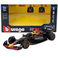 Burago 38233V 2025 Red Bull Racing #1 Verstappen Without Helmet 1/43
