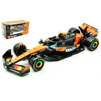 Burago 38248N Mclaren MCL39 ##4 Norris Without Helmet 1/43