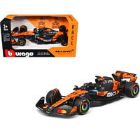 Burago 38248P Mclaren MCL39 #81 Piastri Without Helmet 1/43
