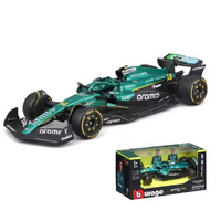 Burago 38250A 2025 Aston Martin AMR 25 #14 Alonso Without Helmet 1/43