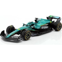Burago 38250S 2025 Aston Martin AMR 25 #18 Stroll Without Helmet 1/43