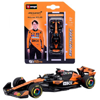 Burago 58001P 2025 Formula 1 McLaren MCL39 #81 Oscar Piastri  1/64