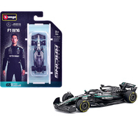 Burago 58002R 2025 Formula 1 Mercedes AMG F1 W16 #63 George Russell  1/64