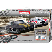 Carrera Fast Classic set 64 Corvette+Cobra