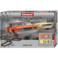 Carrera Dust Up Slot Car Set EVO 10m