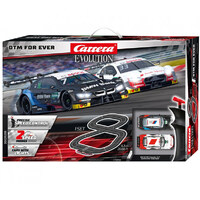 Carrera Evolution DTM For Ever Slot Car Set  1/32
