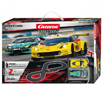 Carrera Evolution Super Cars Slot Car Set  1/32