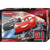 Carrera GO Disney Cars Let's Race Set 6.2m Track
