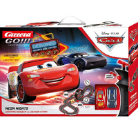 Carrera 62477 GO!!! Disney Cars Neon Nights Set 5.3m Track 1/43