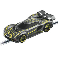 Carrera 64288 GO!!! Hyper Sportscar 2 Anthracite/ Neon Yellow 1/43
