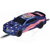 Carrera 64290 GO!!! Chevrolet Camaro Stars N Stripes 1/43