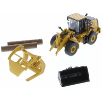 Caterpillar 950M Wheel Loader With Log Fork   1/64