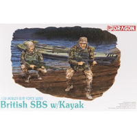Dragon British SBS With Kayak 1/35