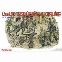 Dragon 7.5cm Leichtgeschutz 40 With Crew    1/35