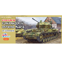 Dragon FlaK 43 Flakpanzer IV Ostwind w/Zimmerit 1/35