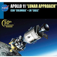 Dragon Apollo  11 Lunar Approach CSM & LM  Kit 1/48