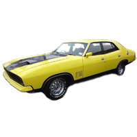 DDA Ford Falcon XBGT 4 Door 1974 Yellow 1/18