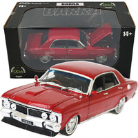 DDA 2492 XY Ford Falcon Custom Super Charged Barra Engine Candy Red  1/24