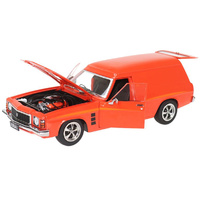 DDA 521 HJ Holden Sandman Panel Van 1975 Mandarin Red 1/24