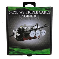DDA AAC001 LC/ LJ 6 Cyl Engine With Triple Carbs Kit Was DDA623A   1/24