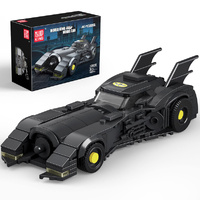 Mould King Dark Knight Bat Car 407pc