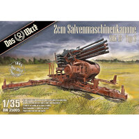 Das Werk 2cm Salvenmaschinenkanone SMK 18 Type 2  1/35