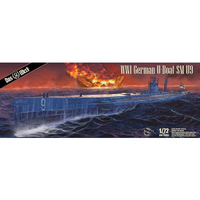 Das Werk German U- Boat SM U-9 Kit    1/72