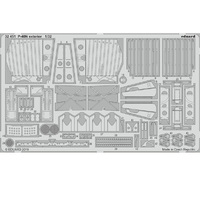 Eduard P-40N Exterior Photo Etched Parts Plastic Kit  1/32