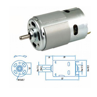 Electus Motor 6V Dc 20:000rpm 600x43