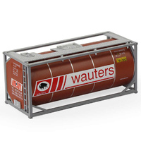 Eve Model Oil Tank Container Wauters 20ft HO