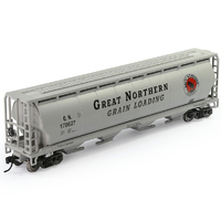 Eve Model C8744 HO Scale 1:87 Grain Hopper Car Grey