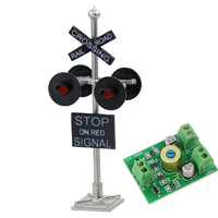 Eve Model Crossing Signal 4 Heads LED 9-18v HO