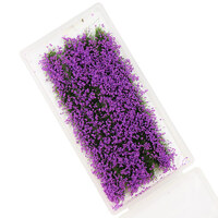 Eve Model Flower Cluster Strip Long Purple